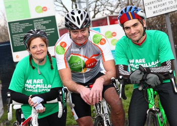 (l to r) Clare Rees SITA UK HR manager, Nick Walther senior procurement manager and Steven Melia-Chamberlain, timber recycling plant operative